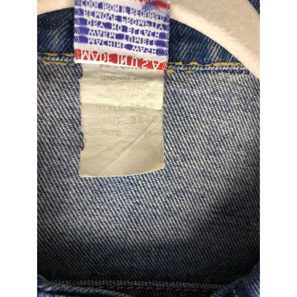 Vintage Jean St Tropez Denim Jacket 70s Women’s Size M Studded Embellishments - Picture 8 of 11